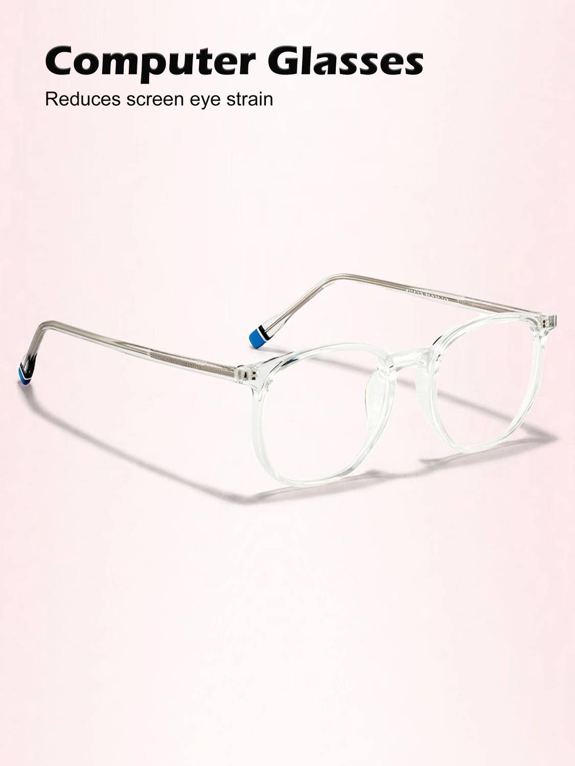 ROYAL Full Rim Round Frame Glasses - Image 4