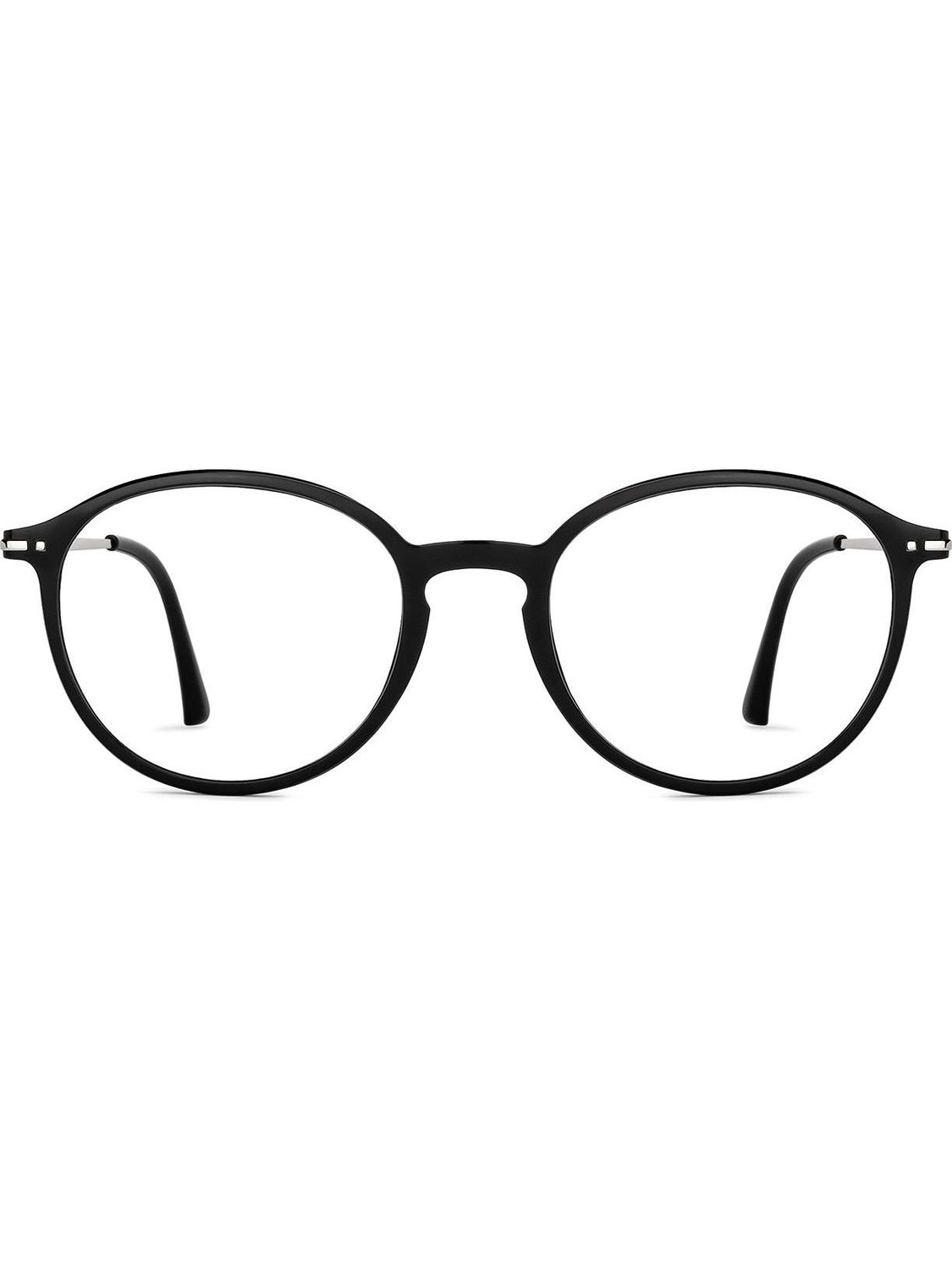 Image of Lenskart Blu Full Rim Round Anti Glare & Blue Cut Computer Glass For Men & Women (140 mm)