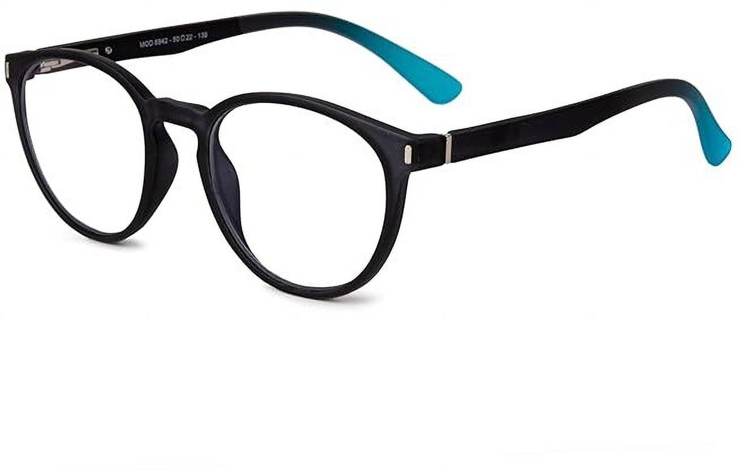brutus Full Rim Oval Anti Glare & Blue Cut Computer Glass For Men & Women