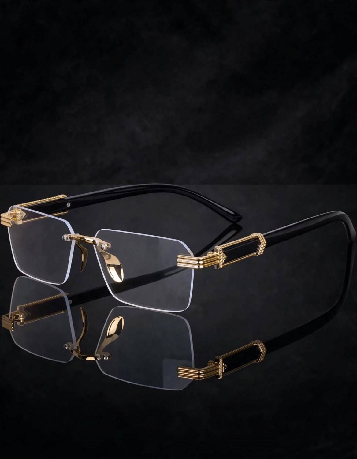ARICKS Full Rim Rectangle Frame Blue - Image 1