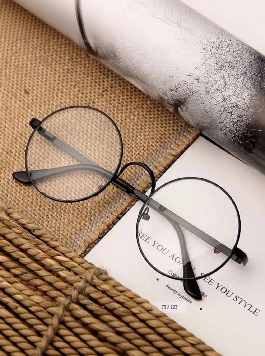 ATOUCH Full Rim Round Frame