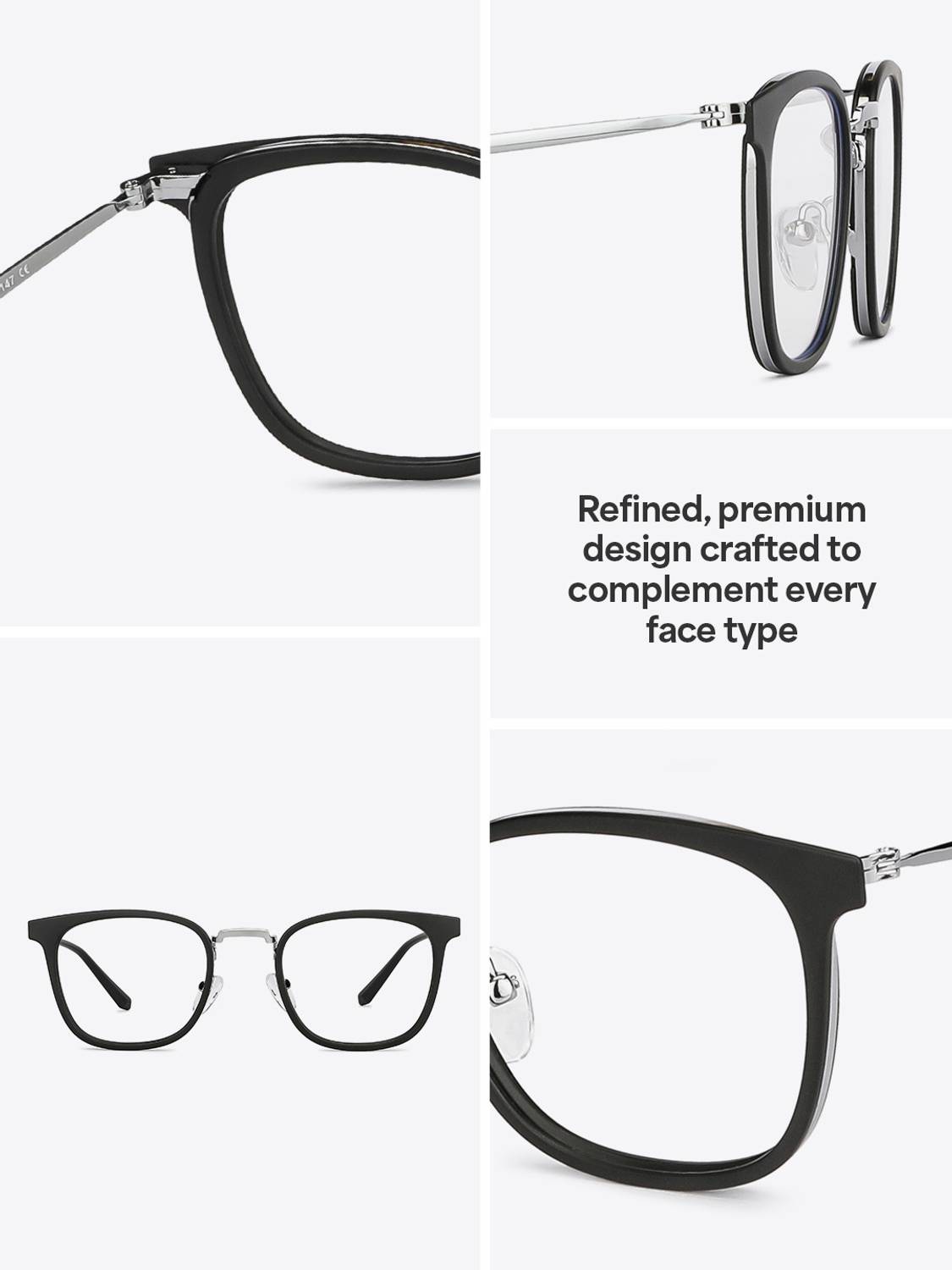Lenskart Blu Full Rim Square Frame Glasses - Image 2