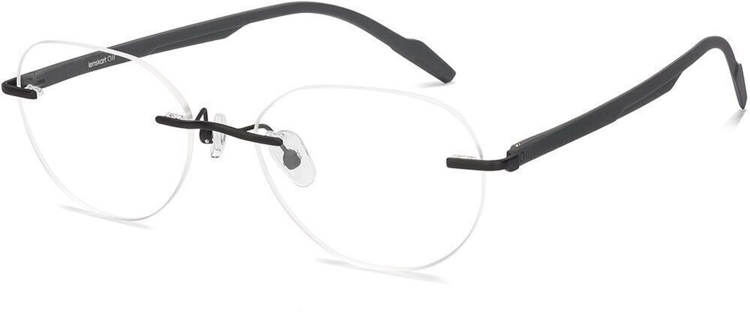 Image of Lenskart Air Rimless Round Frame
