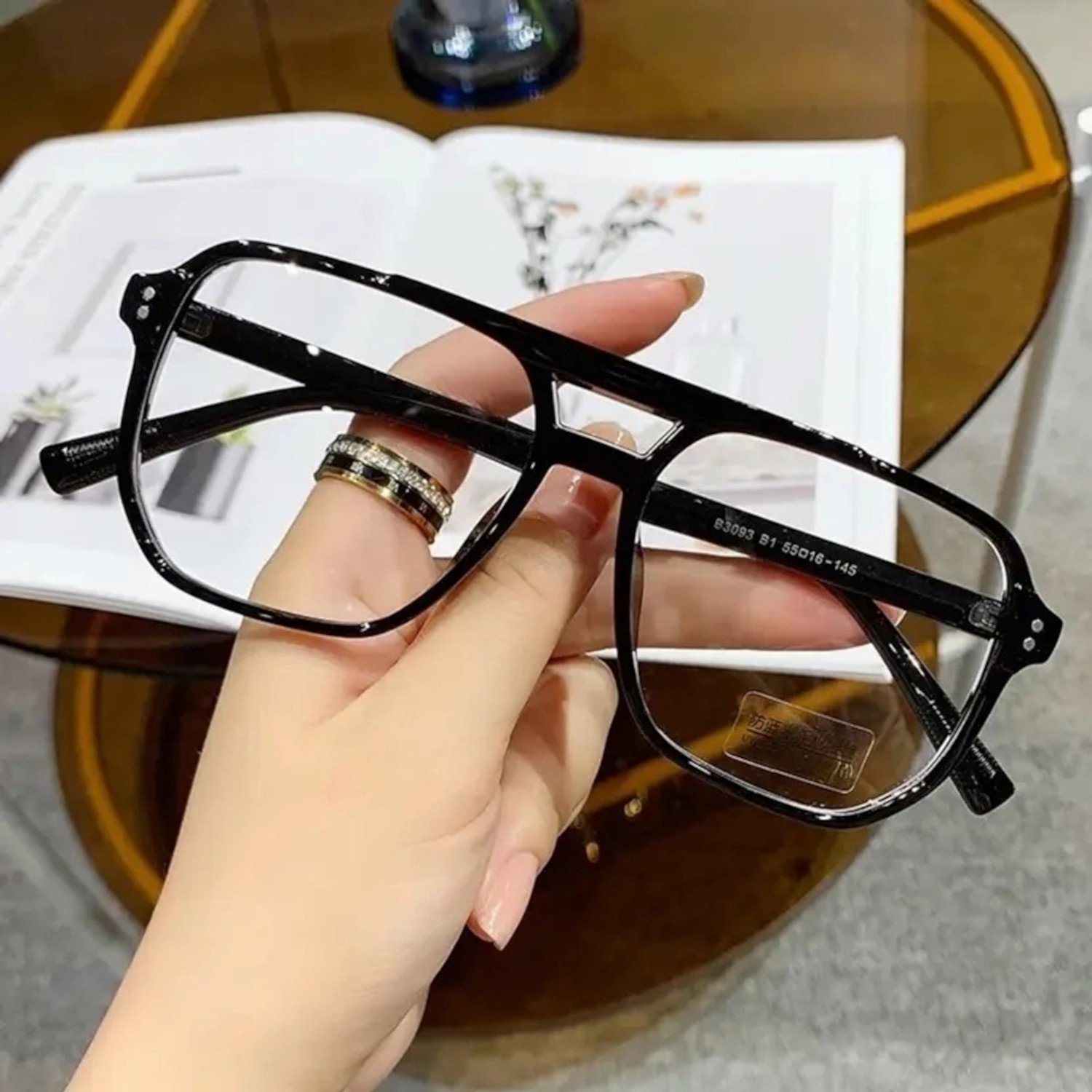 Image of DEYVUE Full Rim Square Frame