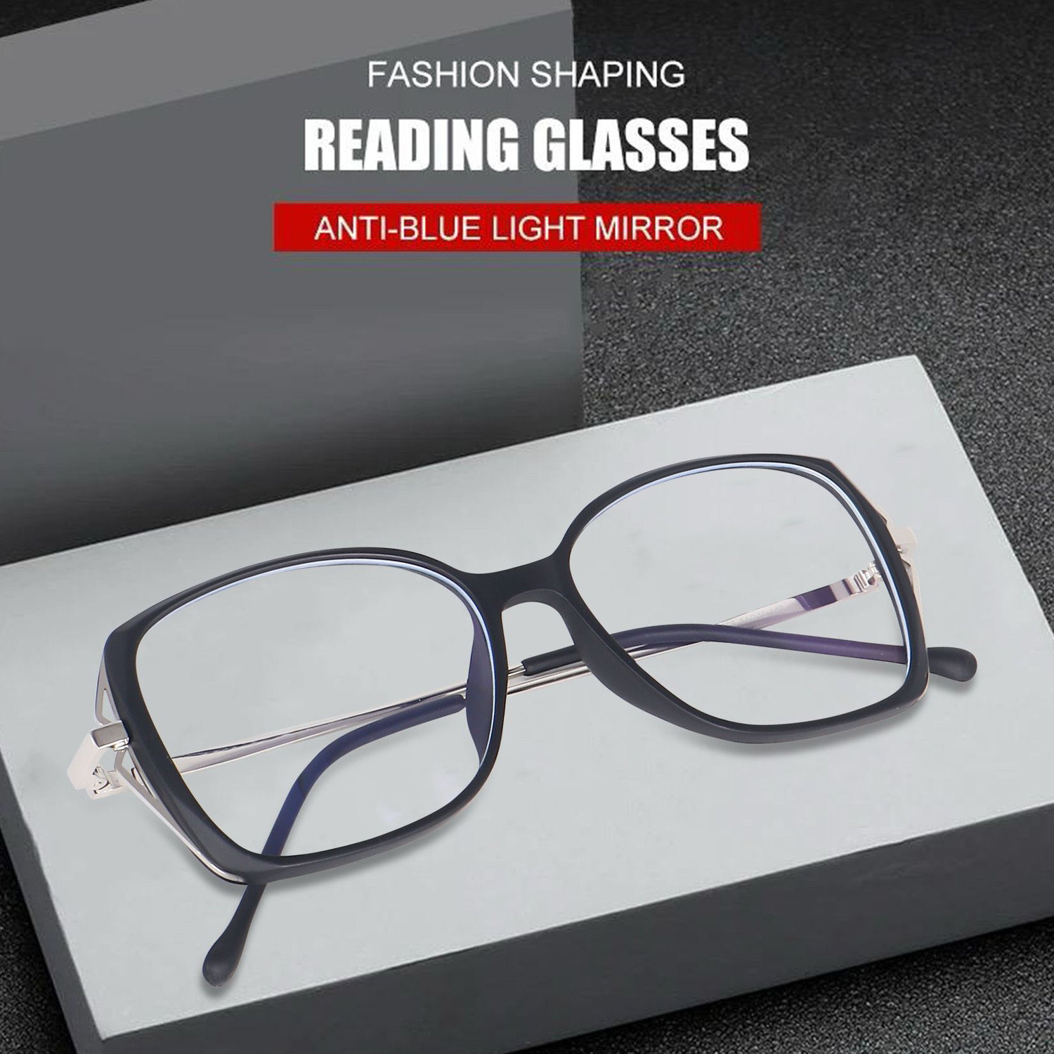 Image of MINZAAR Full Rim Cat-eyed Frame