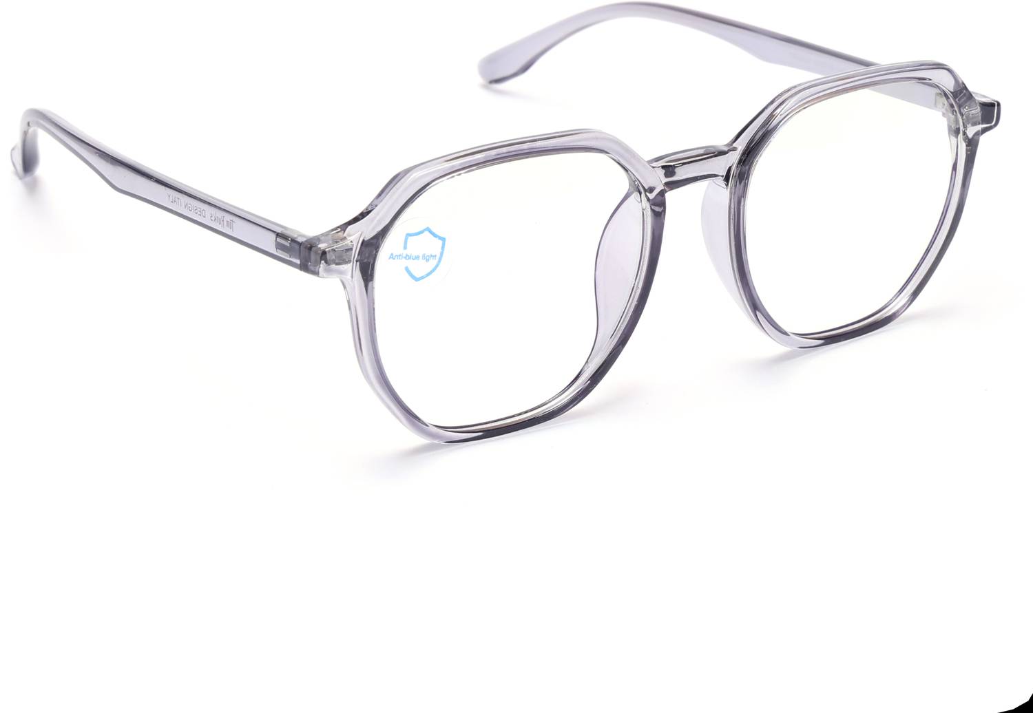 HEXXA Full Rim Square, Wayfarer Frame Blue - Image 2
