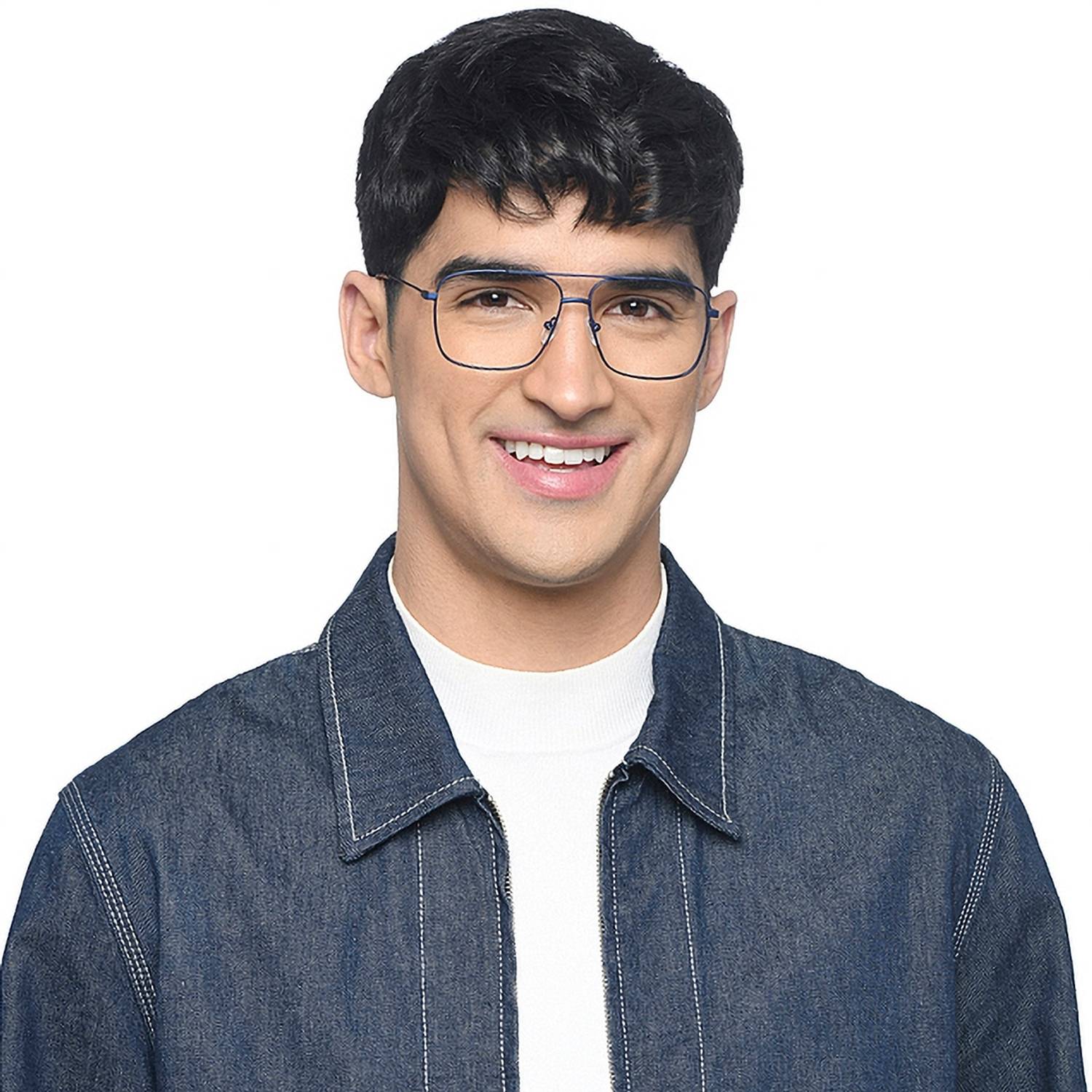 Lenskart Blu Aviator Frame - Image 3