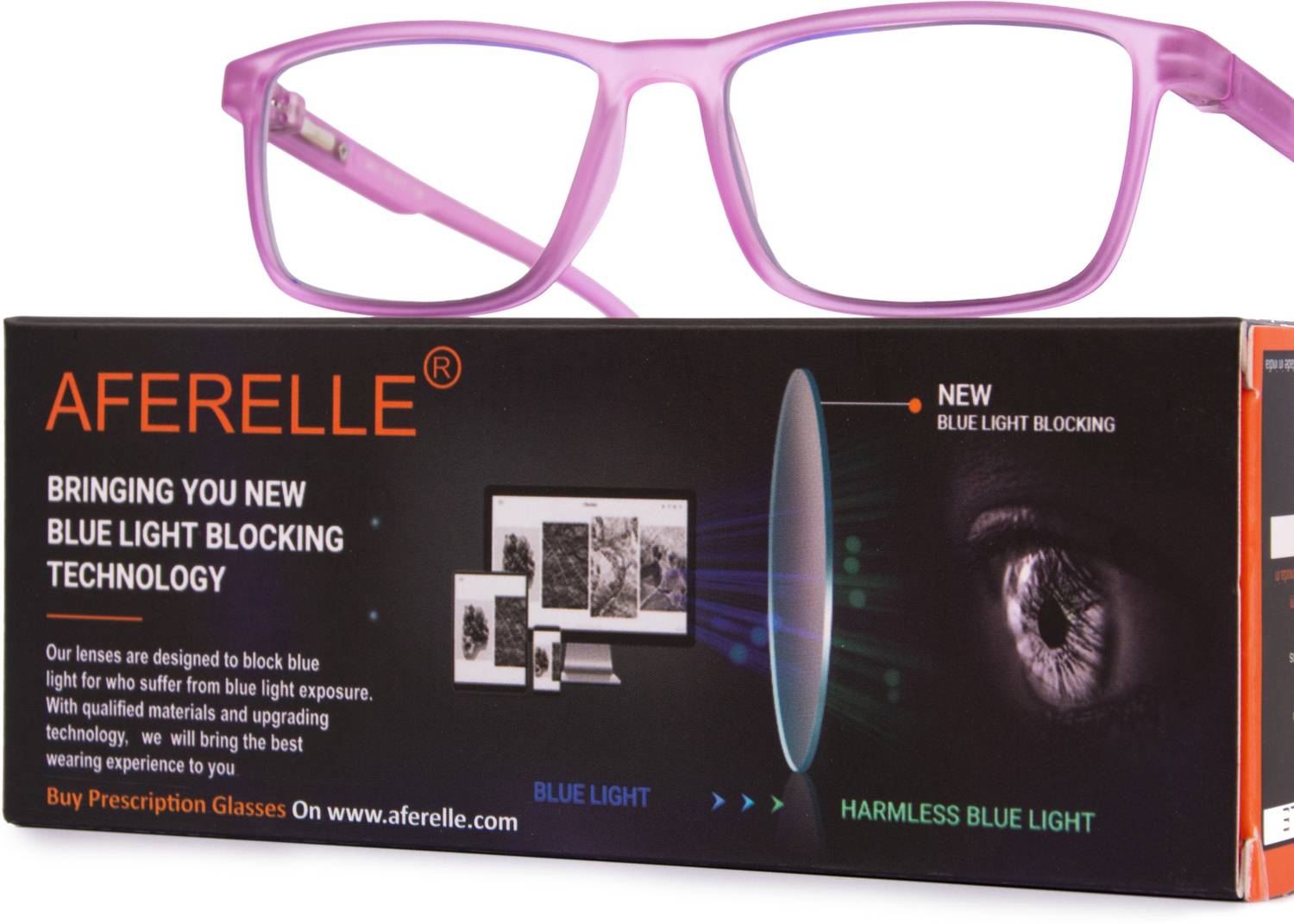 aferelle Full Rim Rectangle Frame