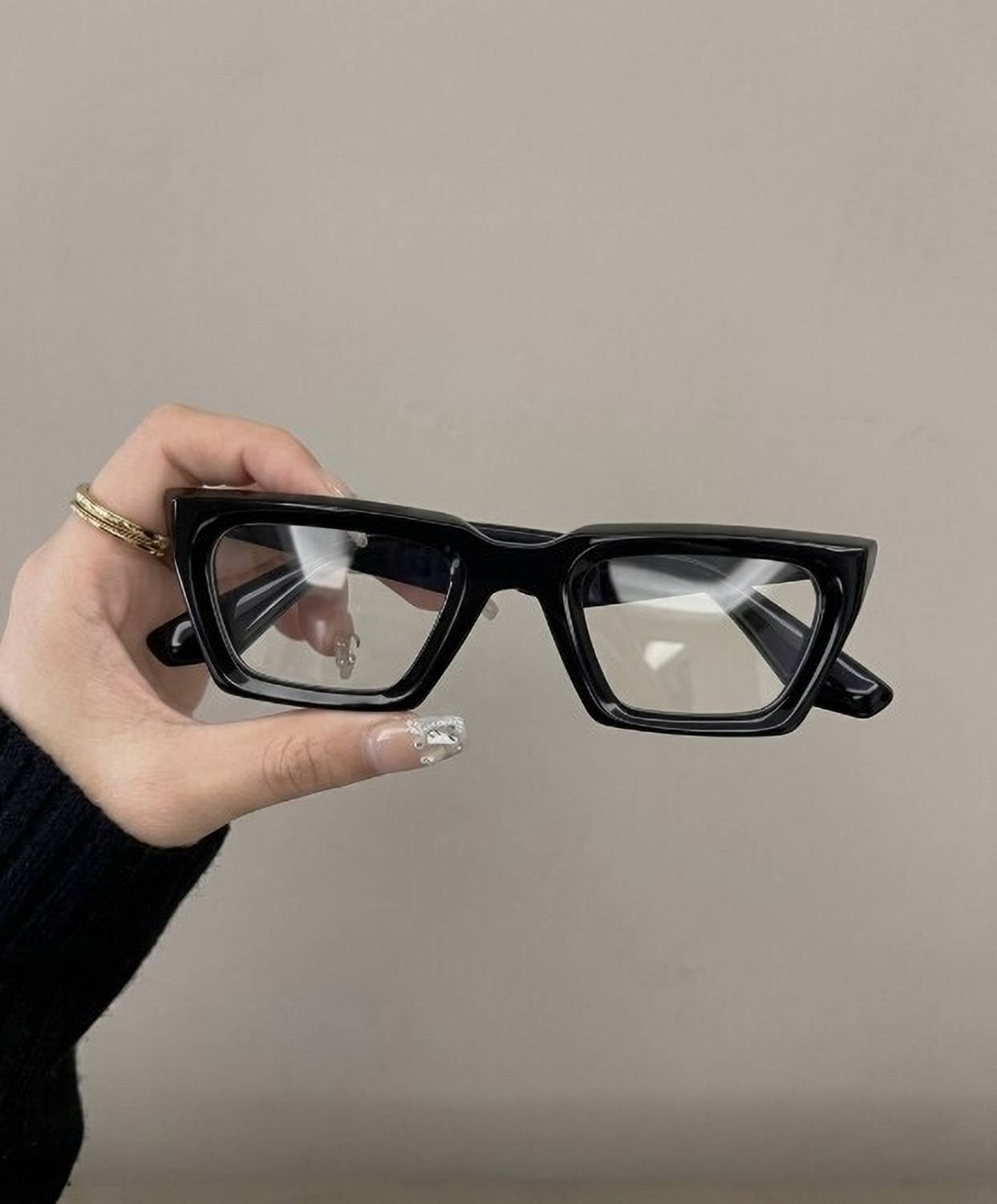 styliv ogal Full Rim Rectangle Frame - Image 2