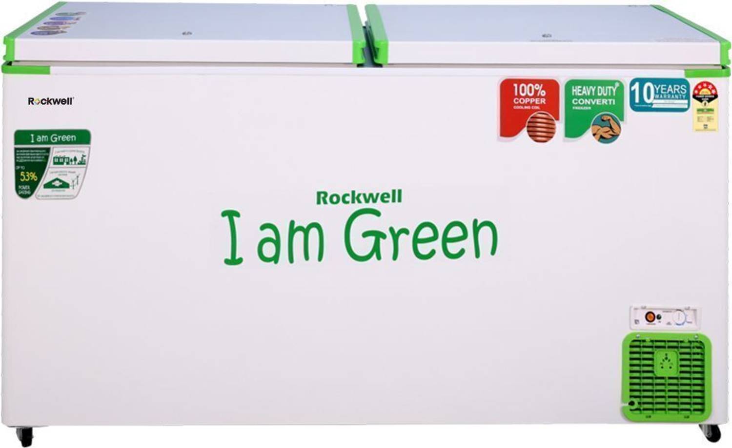 Rockwell 450L Double Door Deep Freezer - Image 3