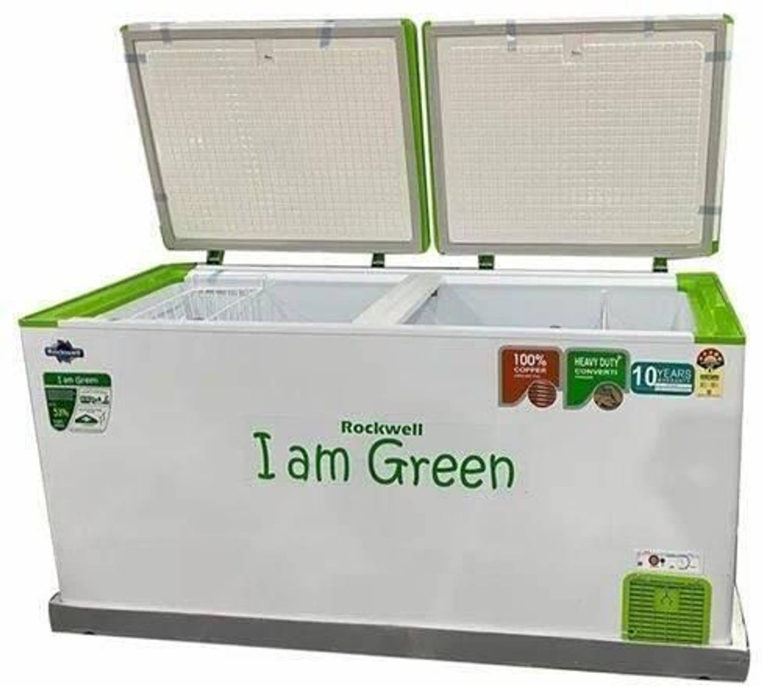 Rockwell 550 L Double Door Standard Deep Freezer Price in India