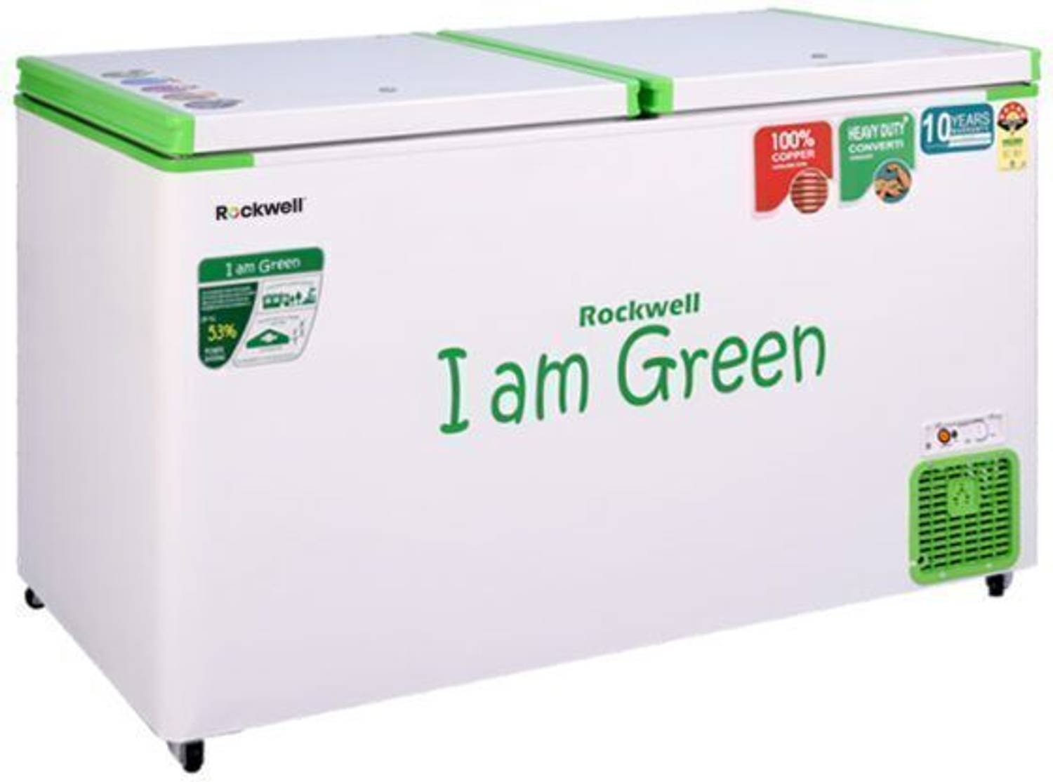 Rockwell 450L Double Door Deep Freezer - Image 5