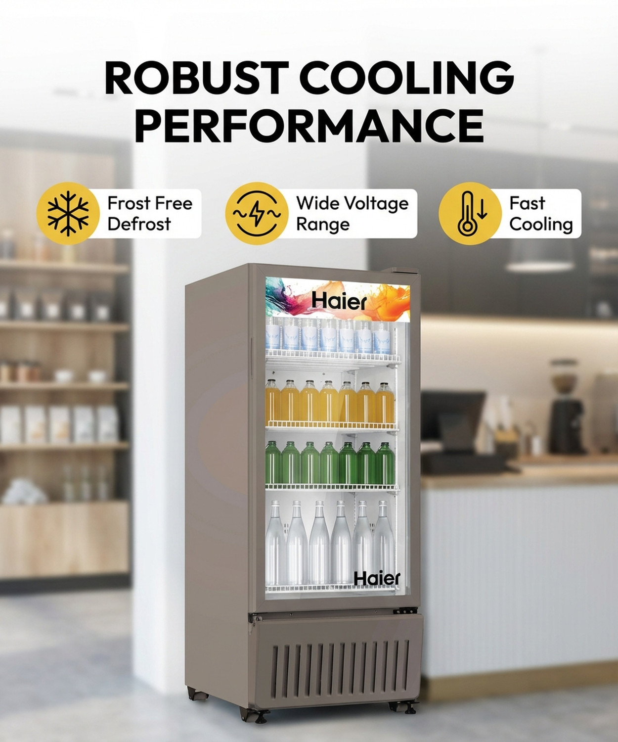Image of Haier 300 L Single Door Upright Freezer
