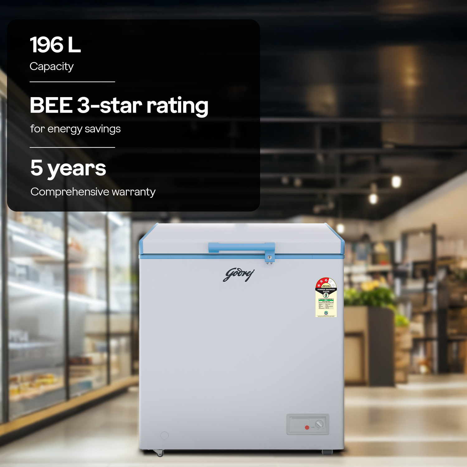Image of Godrej 207 L Single Door Standard Deep Freezer