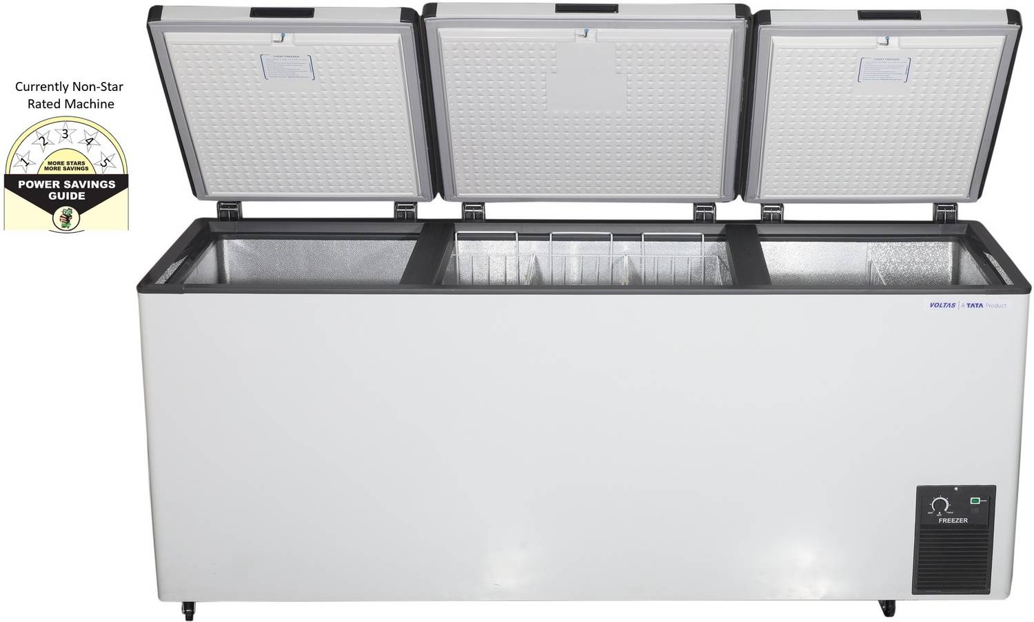 Voltas 570 L Triple Door Standard Deep Freezer Price in India