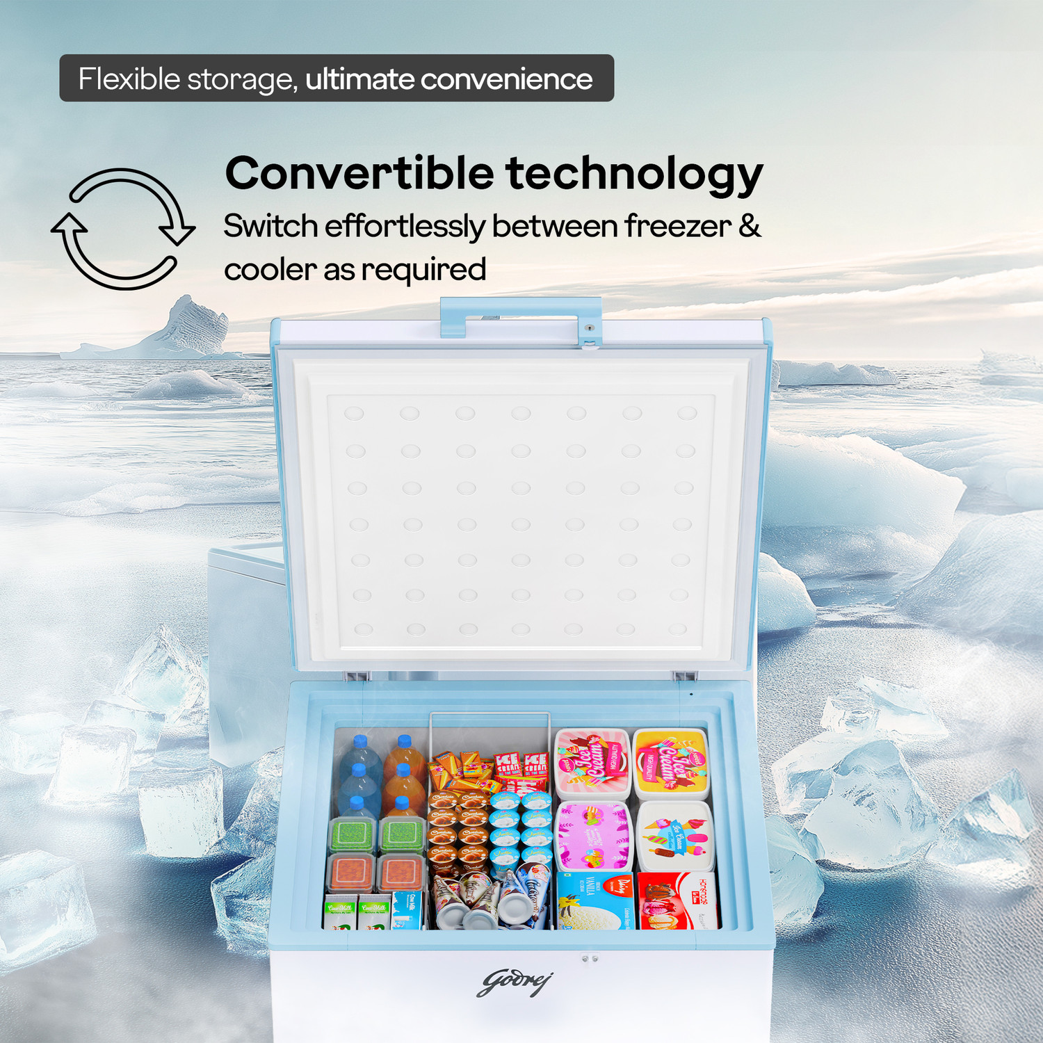Image of Godrej 207 L Single Door Standard Deep Freezer