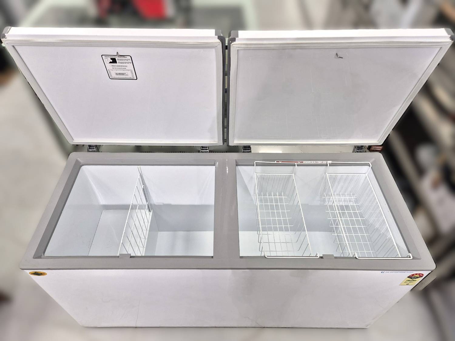 WESTERN 527 L Double Door Standard Deep Freezer Price in India
