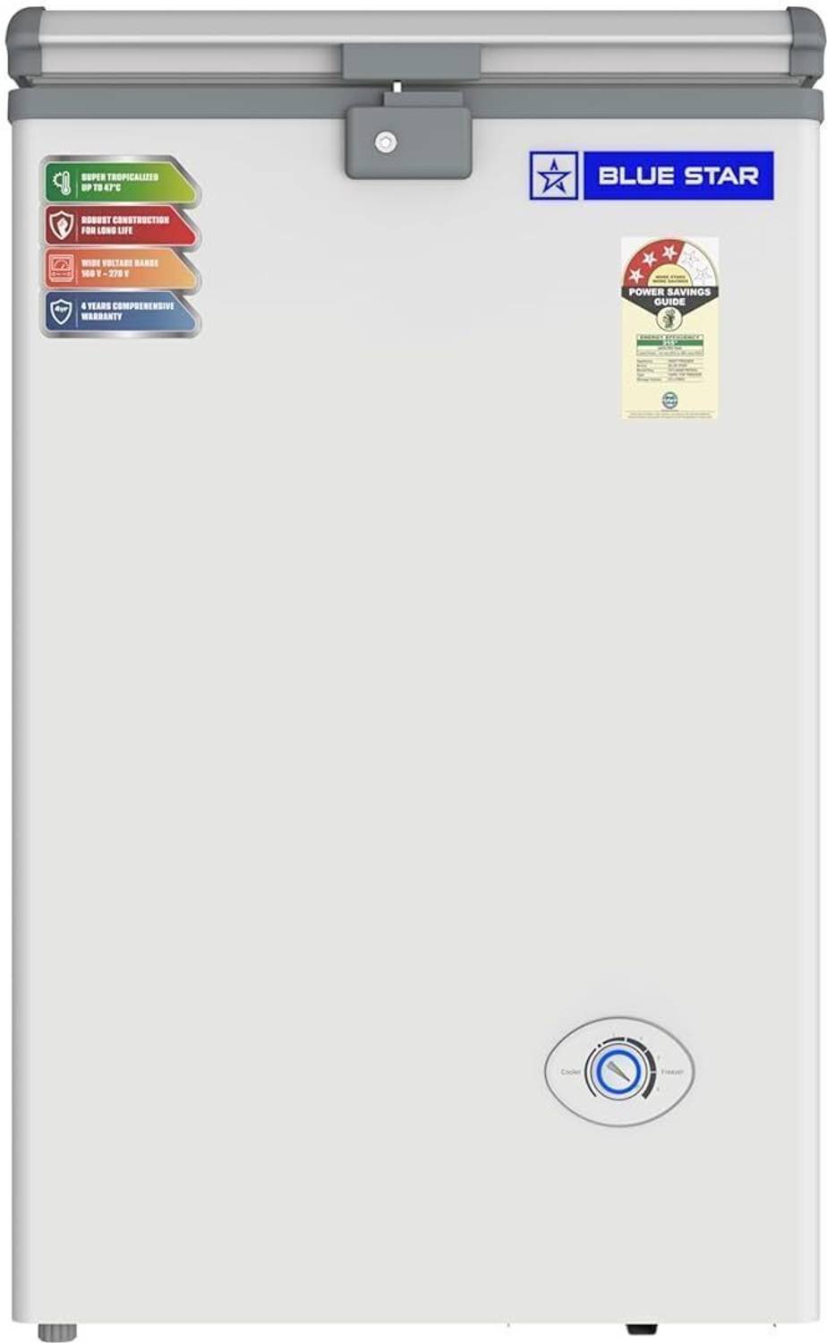 Blue Star 71 L Single Door Standard Deep Freezer