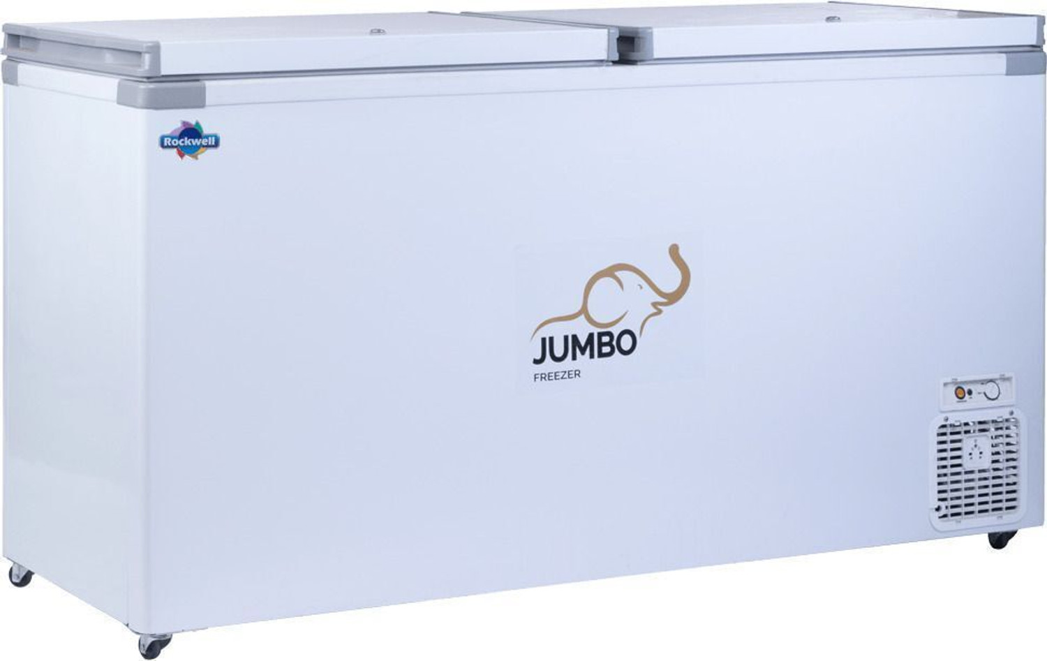 Image of Rockwell 550 L Double Door Standard Deep Freezer