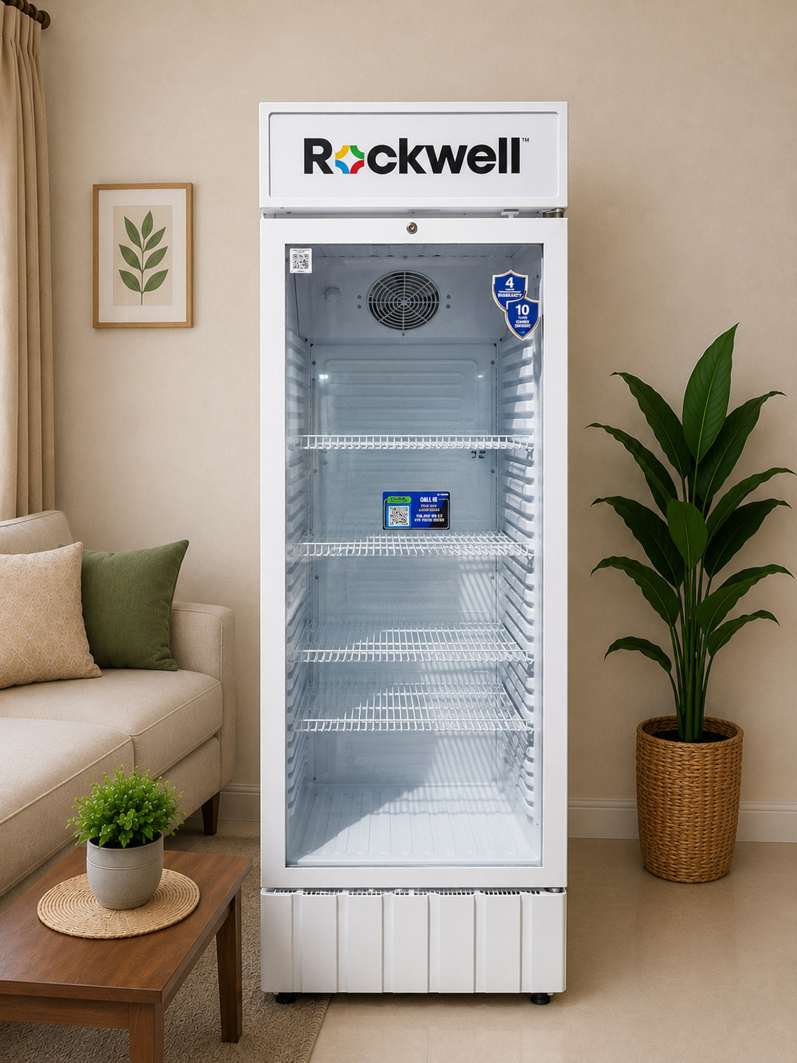 Image of Rockwell 500 L Single Door Upright Freezer