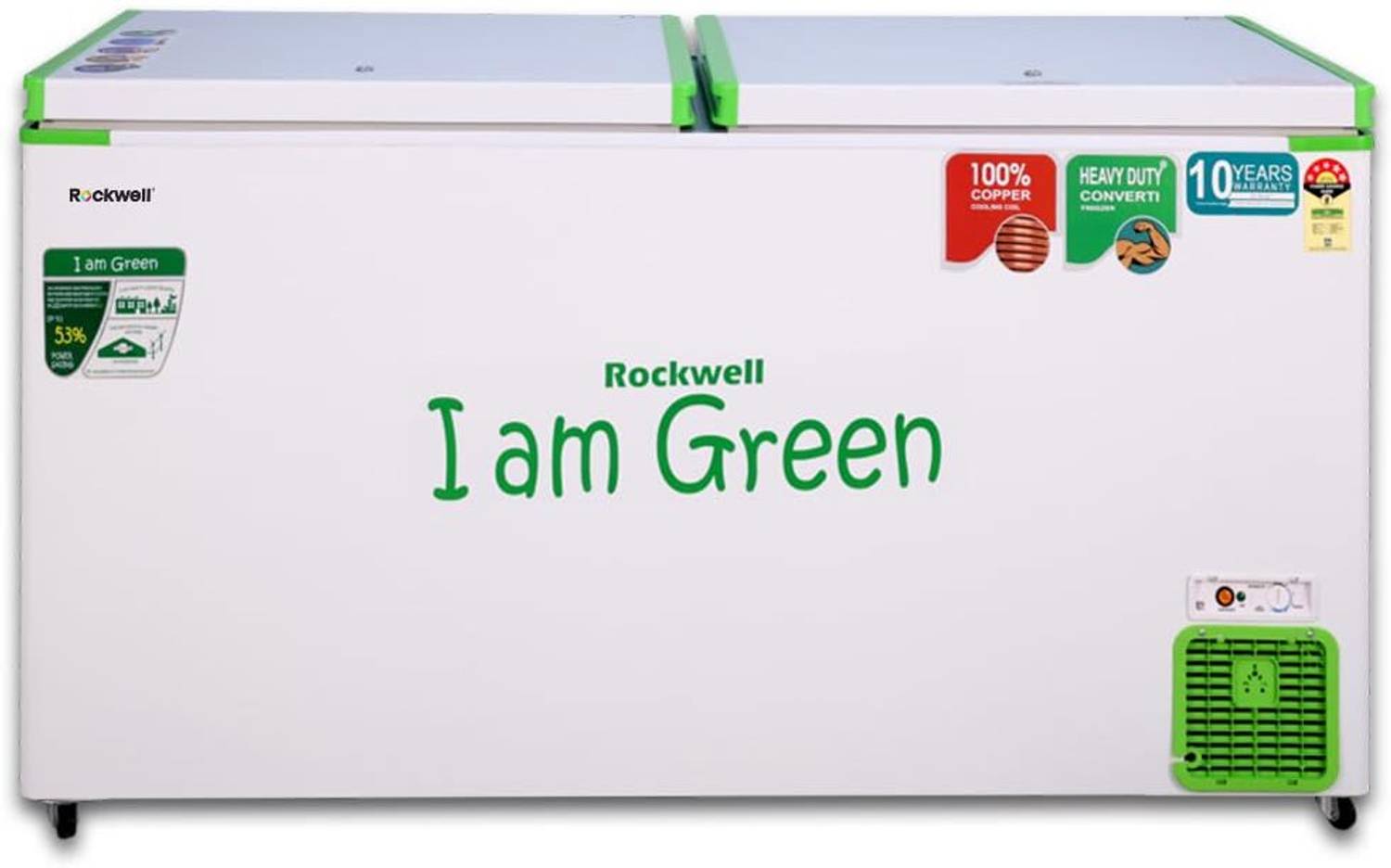Rockwell 450L Double Door Deep Freezer - Image 1