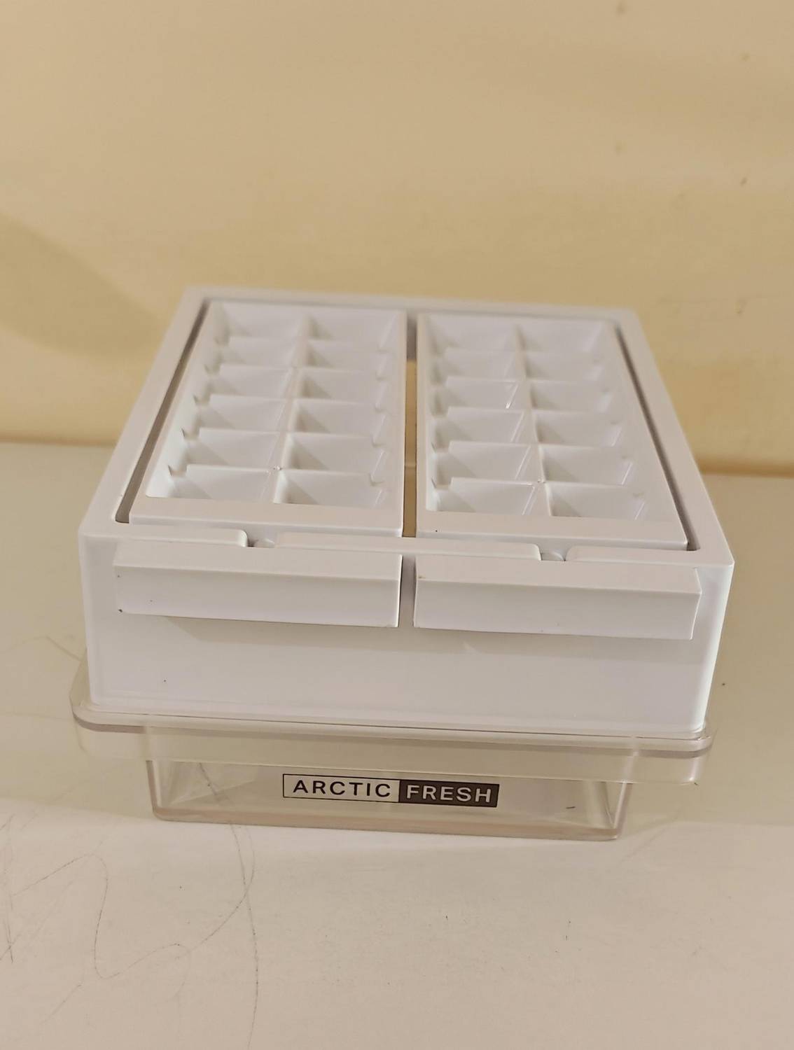 Arvika sales Twist Ice Tray with Storage Tray Suitable for Whirlpool Double Door Refrigerator Fridge Door Shelf