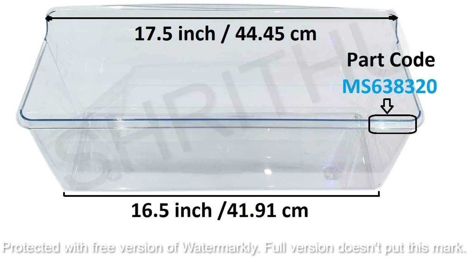 LG Vegetable Box for Single Door Refrigerator 180-190 Litter (Part