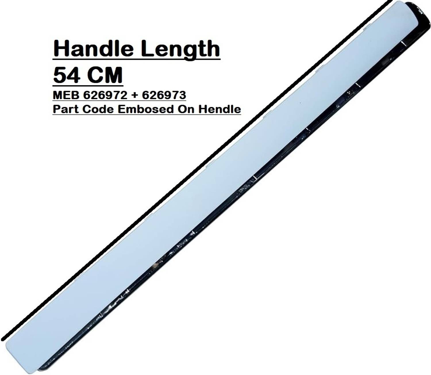 Payflip Fridge Door Handle (MEB 626972 + 626973) Compatible For LG