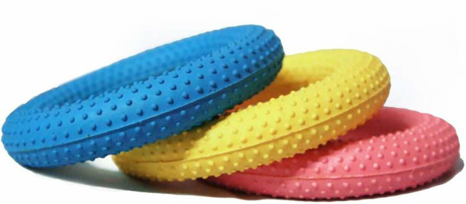 Image of HHS SPORTS Tennikoit Ring Rubber Ring Dotted Ring ( Pack of 3) Rubber Tennikoit Ring
