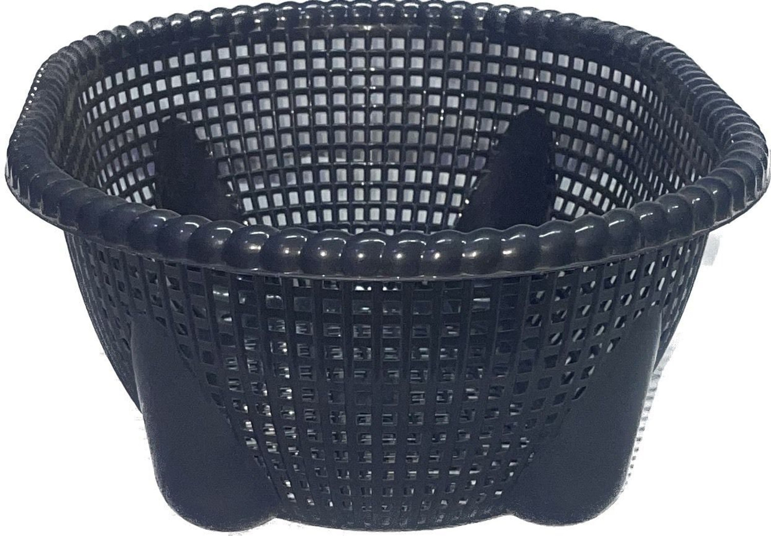 Image of nuwi storage basket Oval Multipurpose Big Plastic Basket Pack of 6 Plastic Fruit & Vegetable Basket
