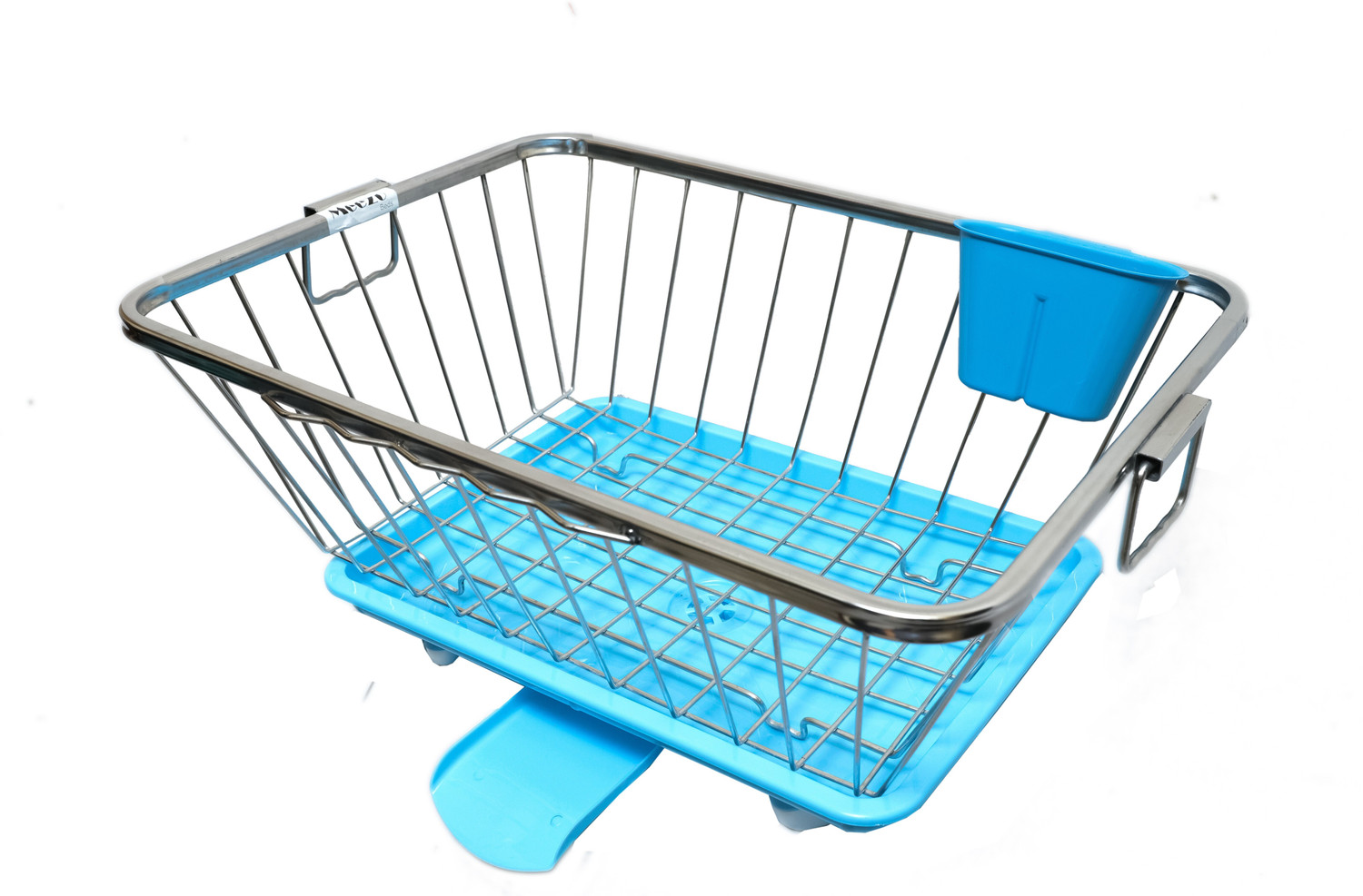 Image of MEEZO dish drainer rack /kitchen accessories /vessel drainer basket /basket for utensils Stainless Steel Fruit & Vegetable Basket