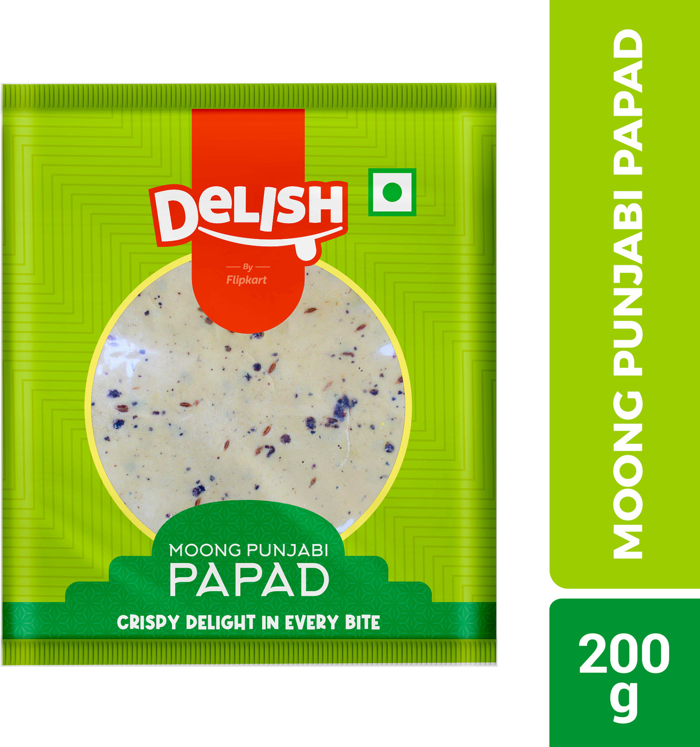 Image of Delish by Flipkart Moong Punjabi papad Masala Papad
