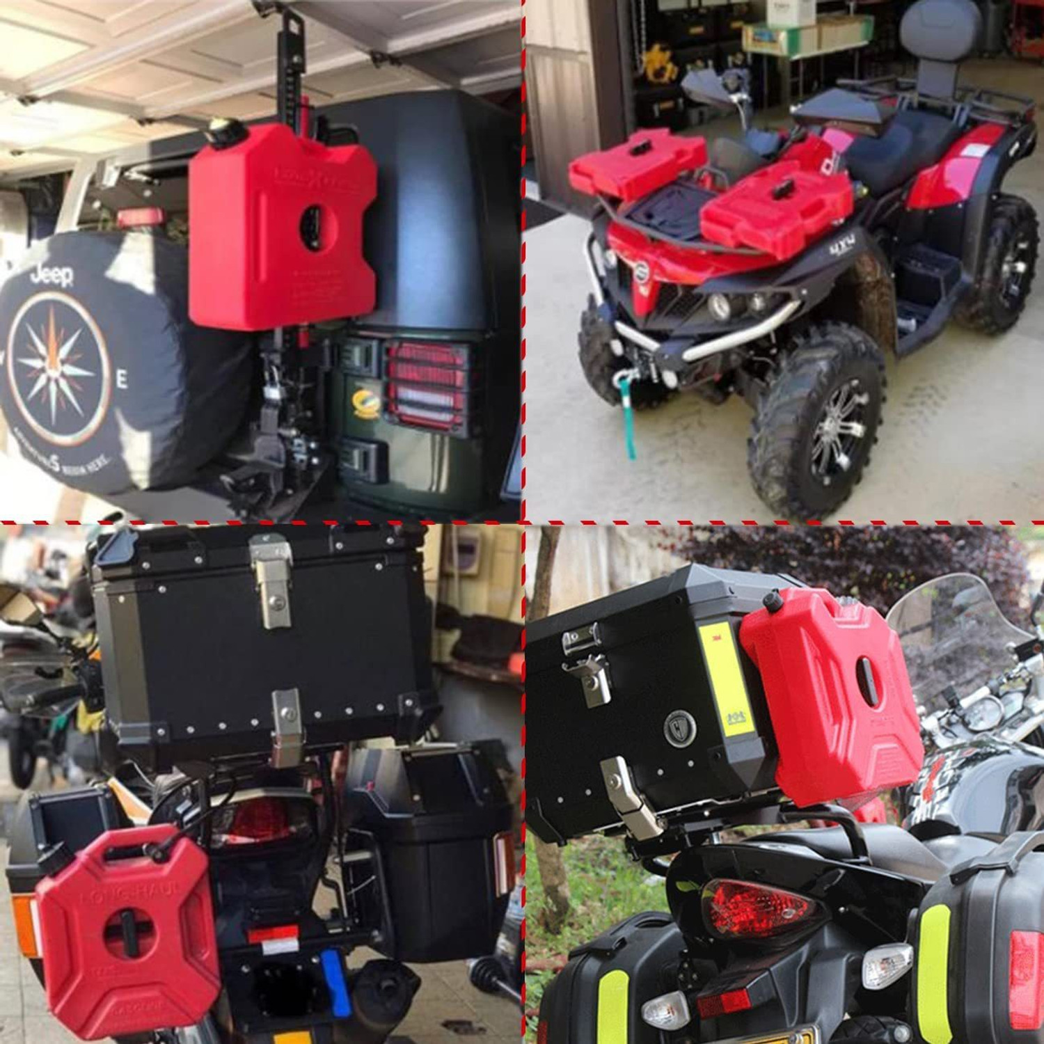 Image of AutoPowerz 5 Liter With Lock Jerry Can Red 5 L Fuel Can
