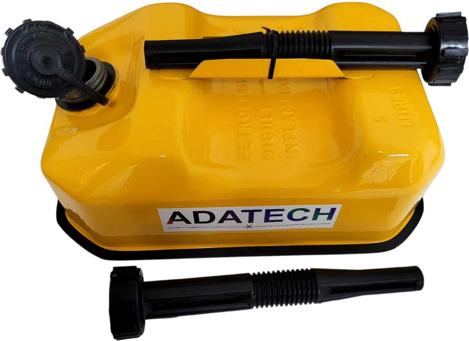 Image of ADATECH ADATECH5 ltr Square Metal Jerry Can 5 L Fuel Can