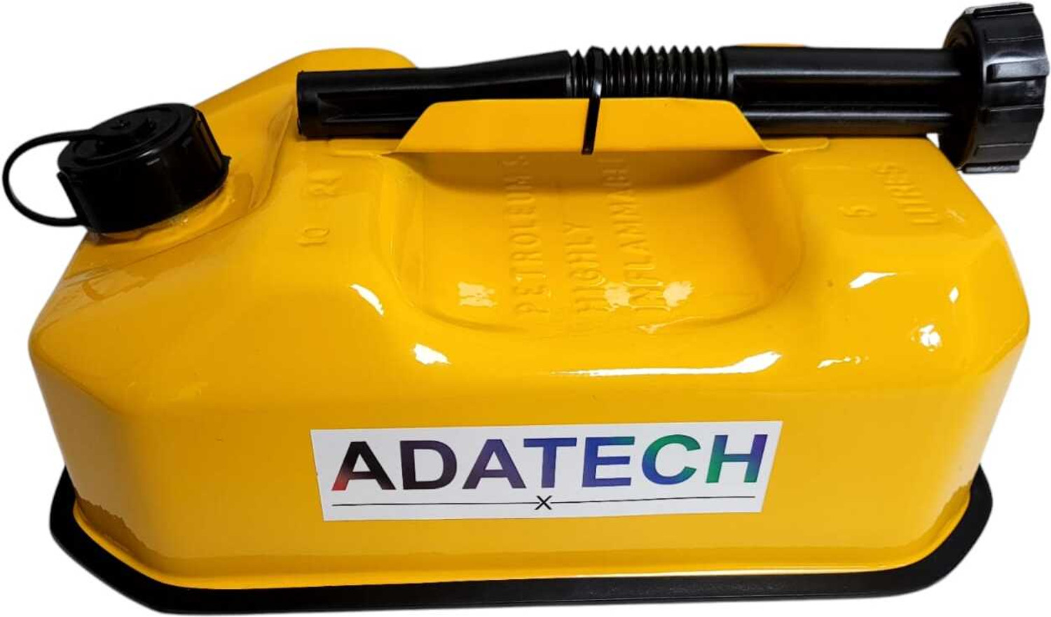 Image of ADATECH ADATECH5 ltr Square Metal Jerry Can 5 L Fuel Can