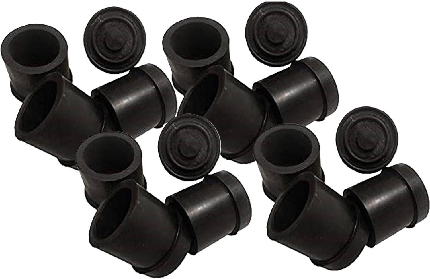 Akura 16 Floor Protector Round Rubber Cap for Furniture Chair Table Legs 25 x 25 mm Table Legs