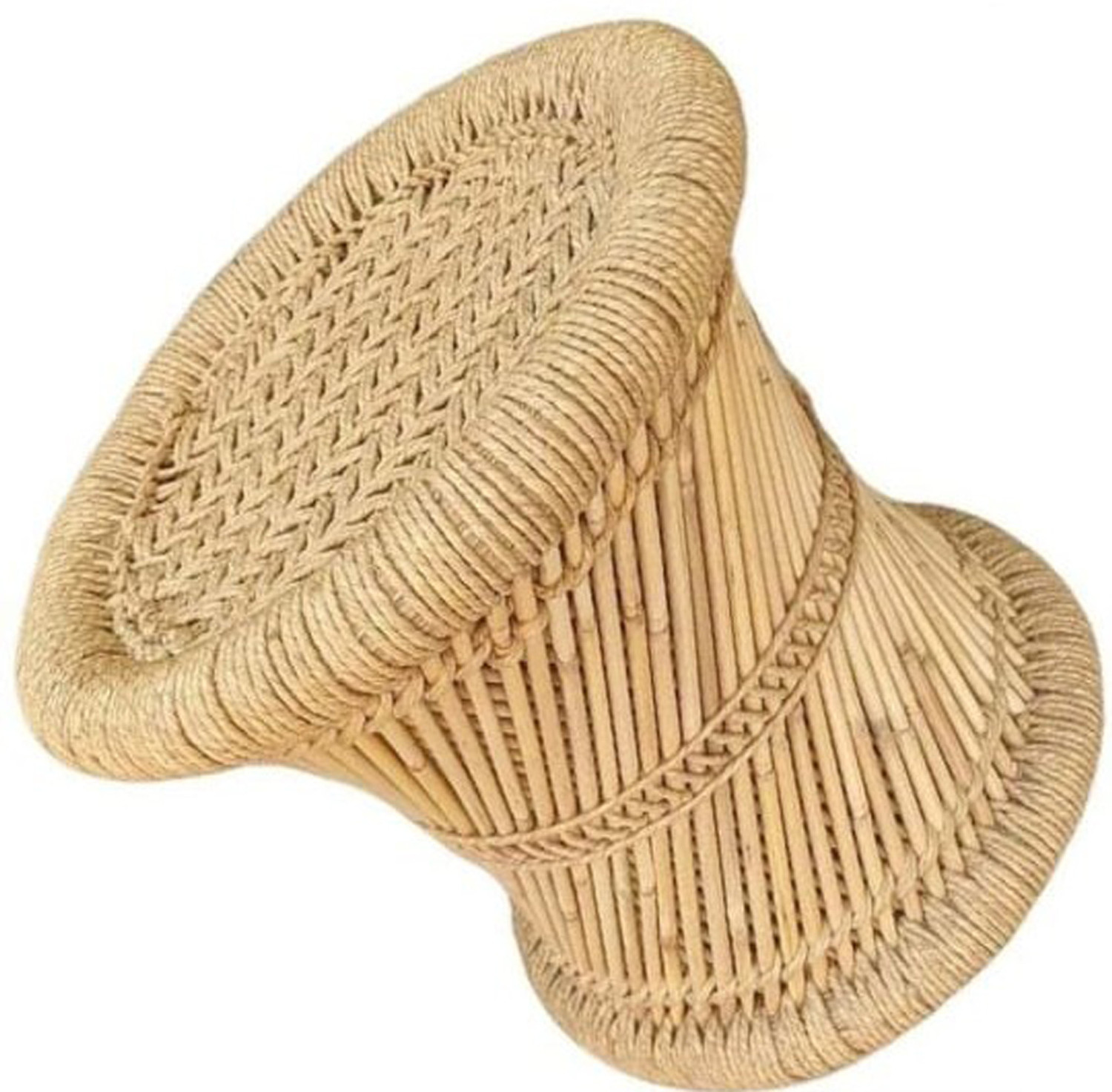 Image of BHOOMI ENTERPRISES RAJASTHANI SHAHI MUDDA Outdoor & Cafeteria Stool