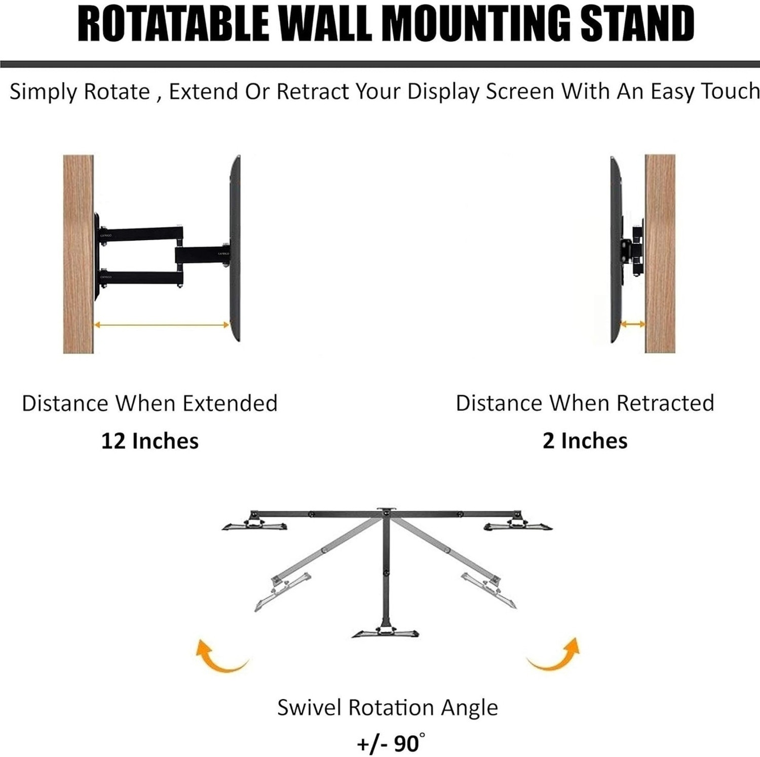 Image of PNETROME ADJUSTABLE TV STAND 24-42 INCH WITH HEAVY DUTY SETUP BOX S COMBO TV Stand Base