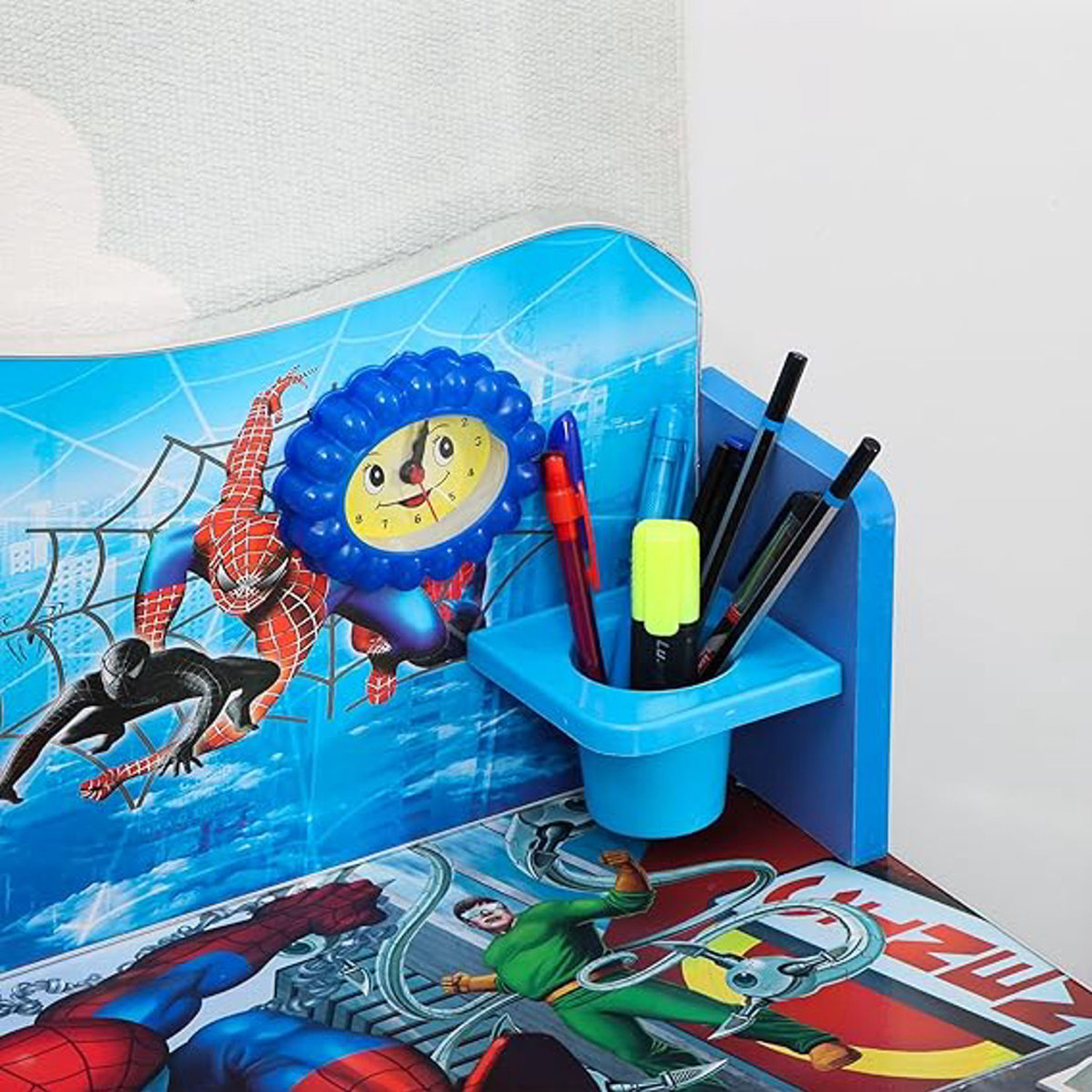 Image of Little Angel Kid's Study Table and Chair set / Height Adjustable Engineered Wood Study Table