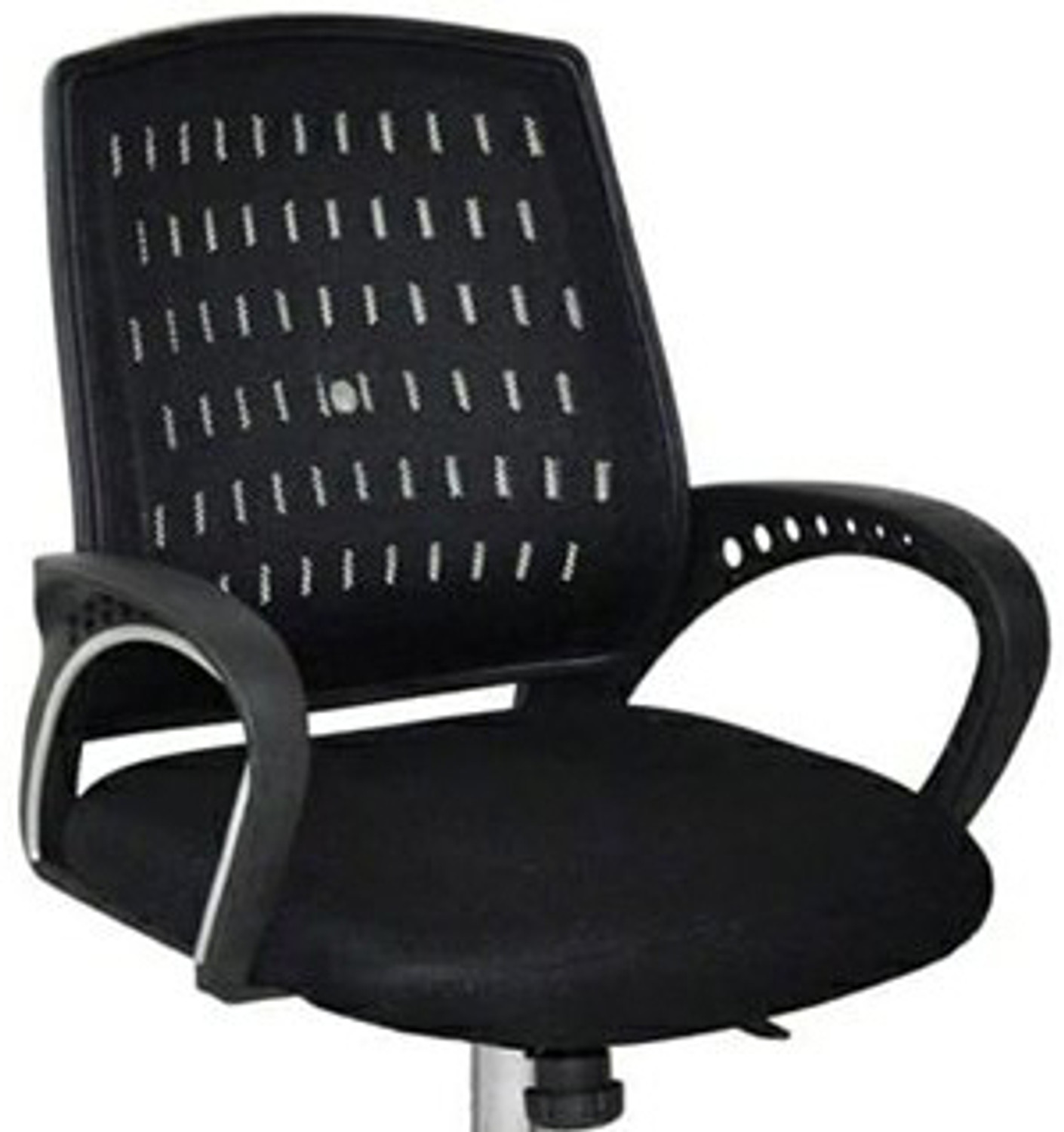 Image of SOMRAJ Office Chair Back Visitor revolving Chair Back Spare Parts Accessories Chair net Back 898 Model (Hole Model) with nut Bolts and Key Easily fit to Every Chair Sofa Frame