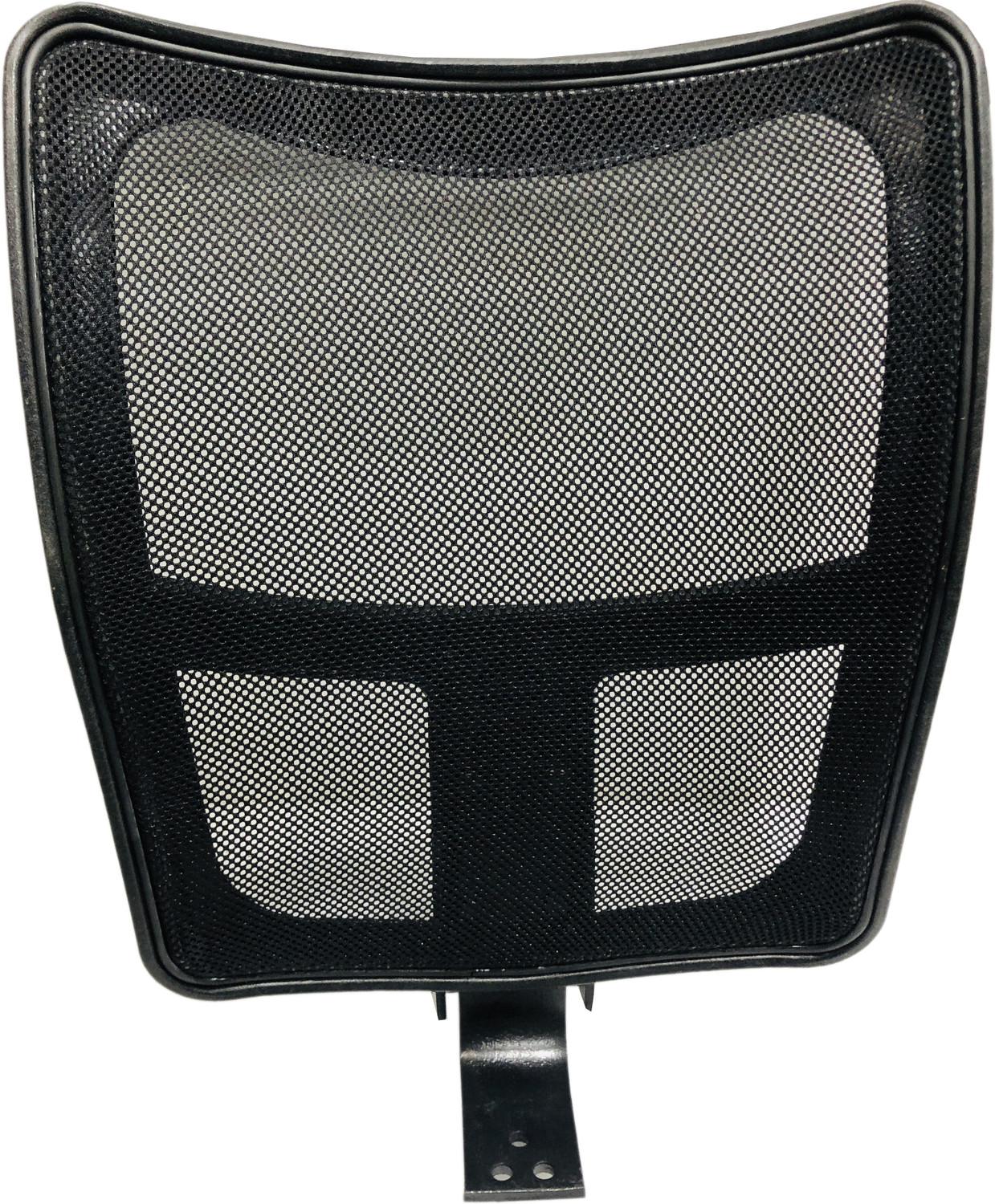 Image of RATISON Office Chair Back Part Visitor revolving Chair Back Spare Parts Accessories Chair net Back Moon Back with nut Bolts and Key Easily fit to Every Chair Table Frame