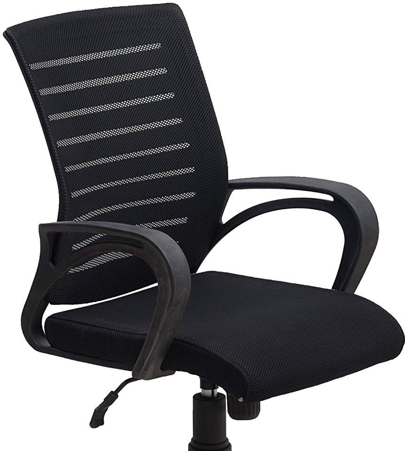 Image of RATISON Office Visitor Chair Back revolving Boom Chair Spare Parts Accessories Chair Net Back with nut Bolts and Key Easily fit to Every Chair Green Sofa Arm Rest