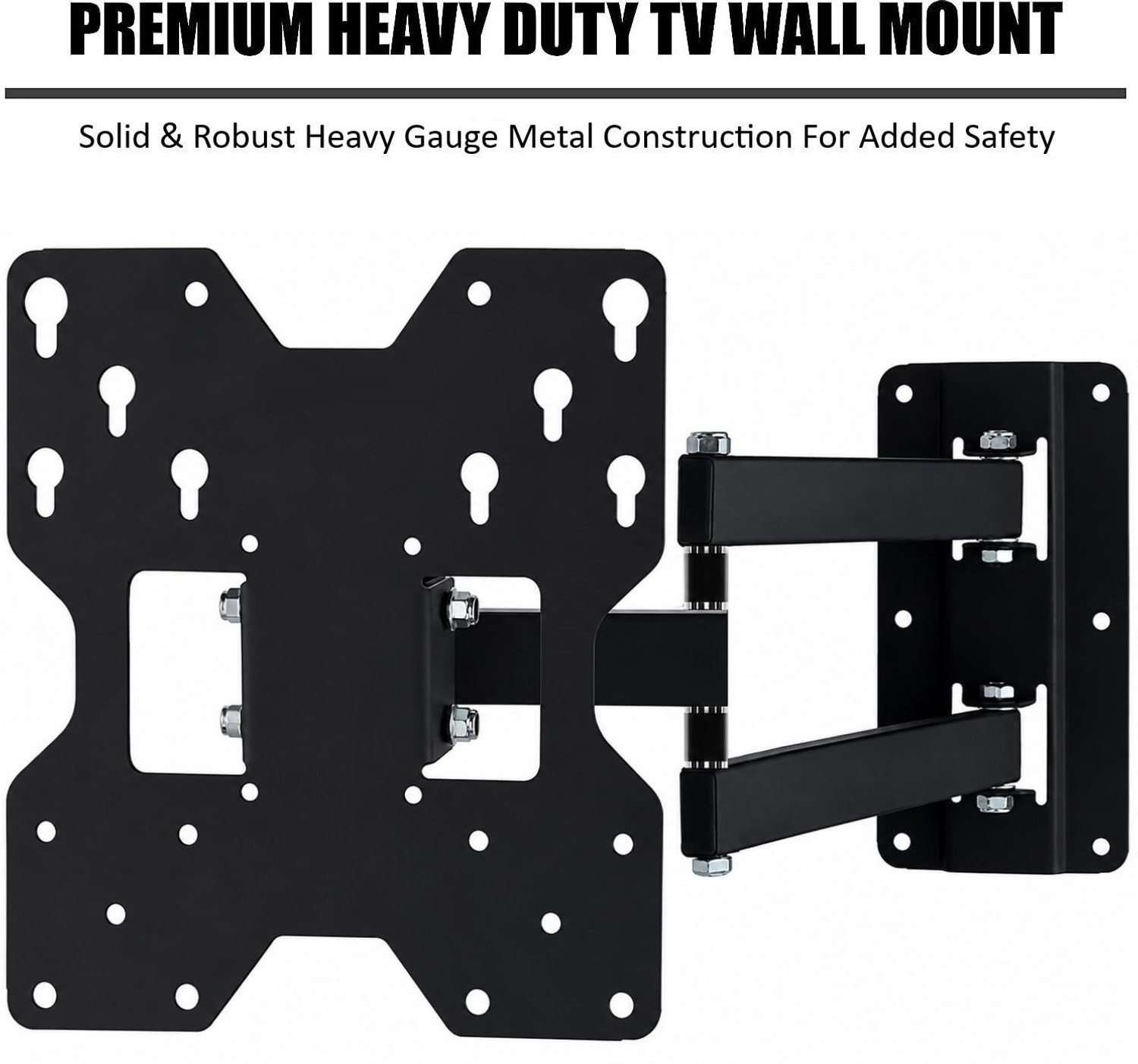 Image of PNETROME TV Wall Mount 24-43 Inch & Setup BOX STANDS COMBO S TV Stand Base