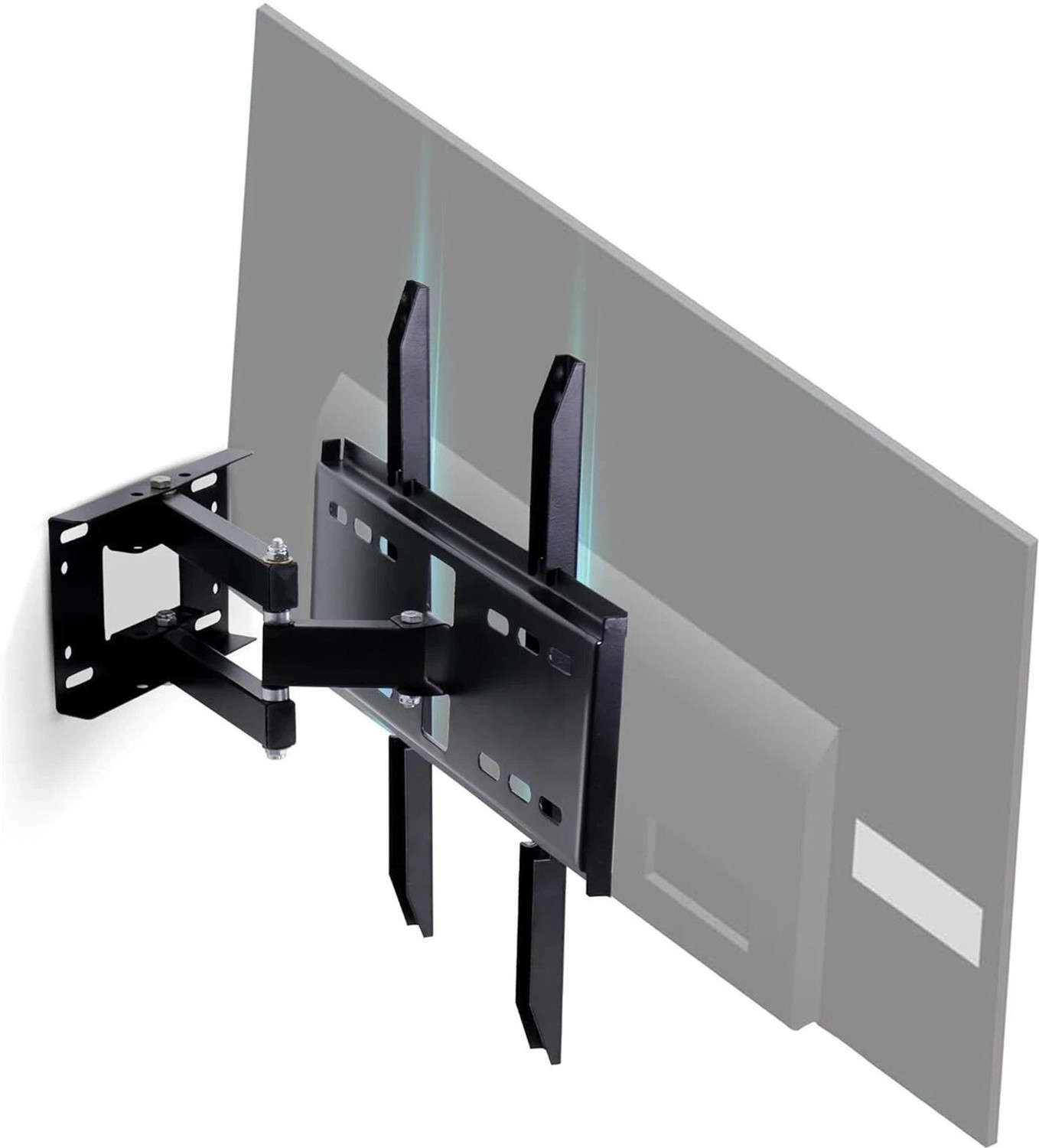 Image of merugni 32 to 55 inch MOVABLE WALL MOUNT Compatible For All Led Lcd Full Motion TV Mount