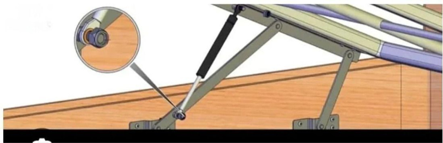 Image of ADISON Bedfitting 2142 FN Bed Hydraulic Mechanism