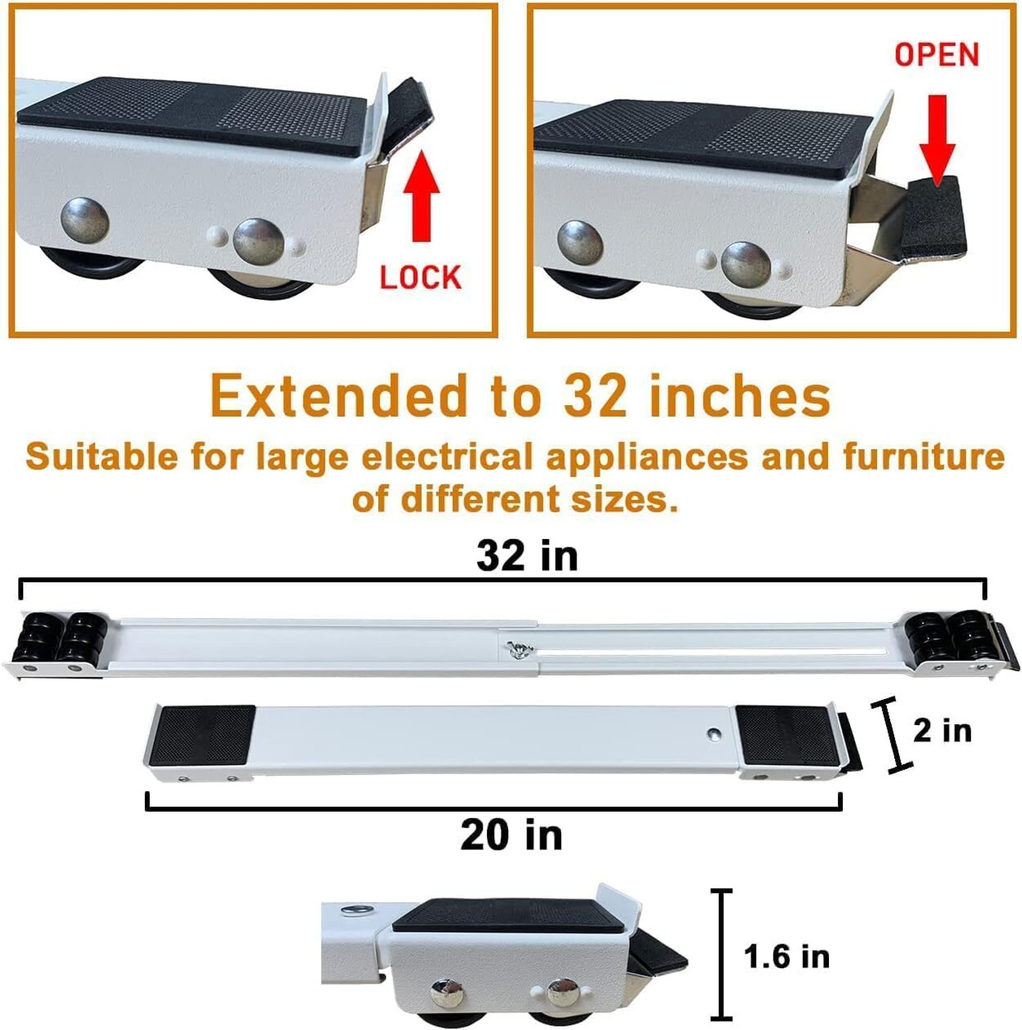 Image of JOYSTER Furniture Mover Appliance Furniture Caster