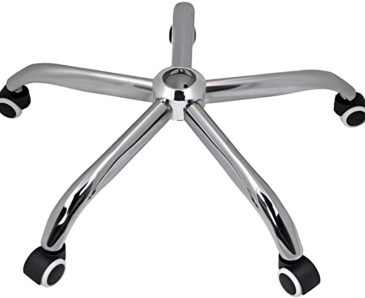Image of AASHRA ENTERPRISES Bettle Revolving Chair Base 26in. Steel Compatible for Gaming /Office /Study Chair Swivel Furniture Caster (Pack of1)