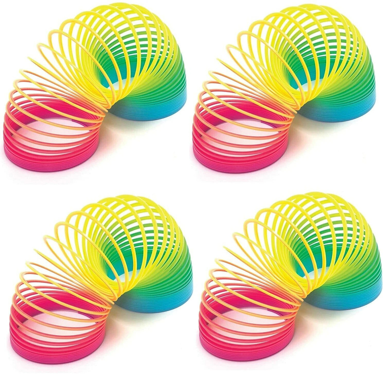 Image of GVP Toys Rainbow Magic Spring Bouncy Stretchy Expandable Slinkey Toy for Kids Magic Toys Gag Toy