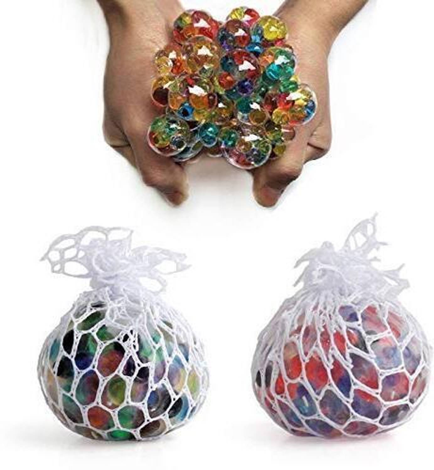 AARNASHOPPE Squishy Jelly Ball For Kids & Adults | Anti-Stress Ball Gag Toy (Pack of 2) Anti-Stress Ball Gag Toy