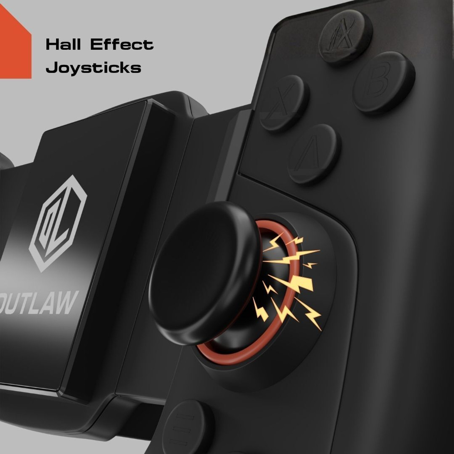 Image of Outlaw Nava Smartphone Gamepad with Hall Effect Joysticks, Semiconductor cooling Bluetooth Gamepad